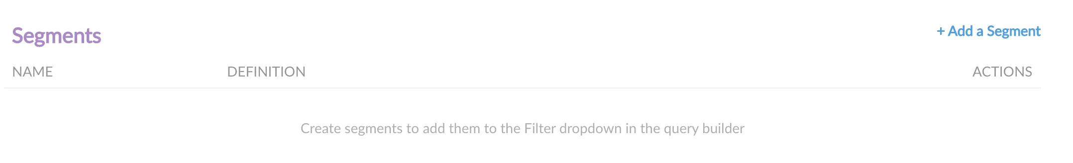 Add a segment