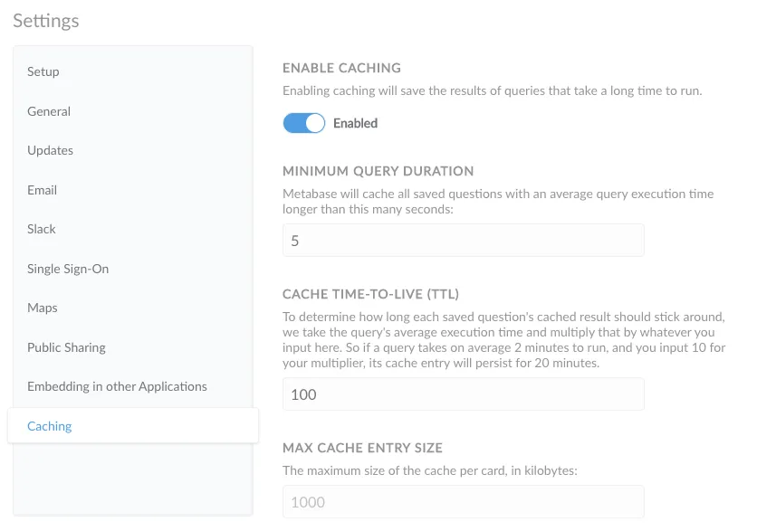 Caching