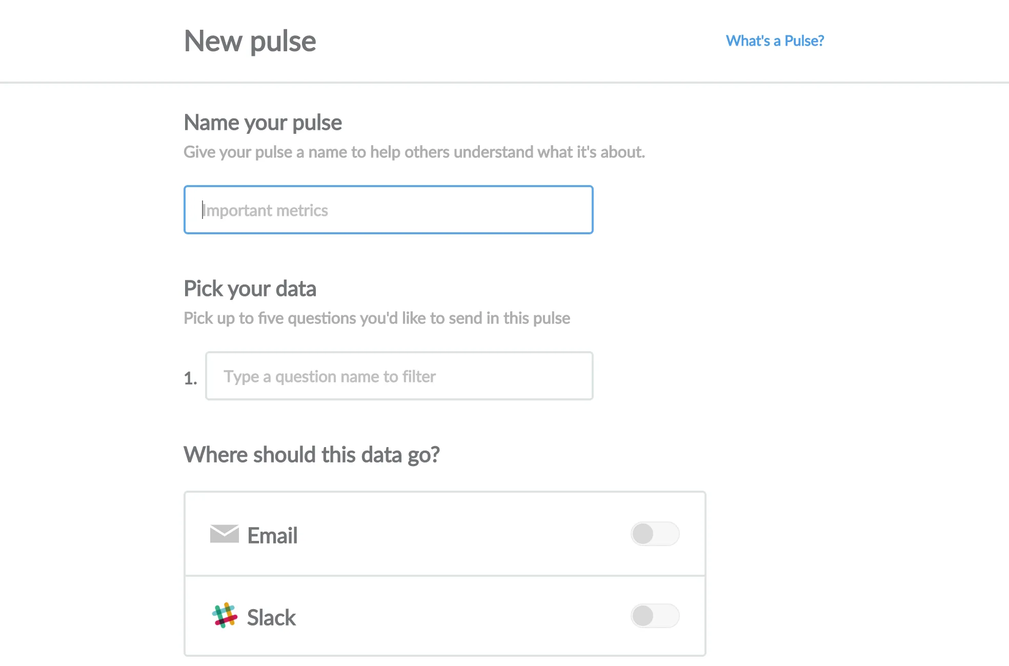 Giving it a name
