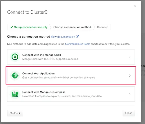 Connect screengrab