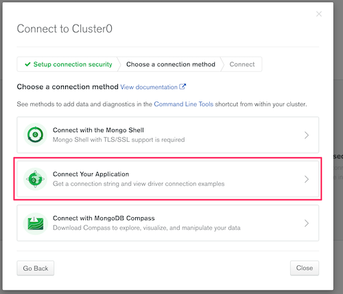 Connect screengrab